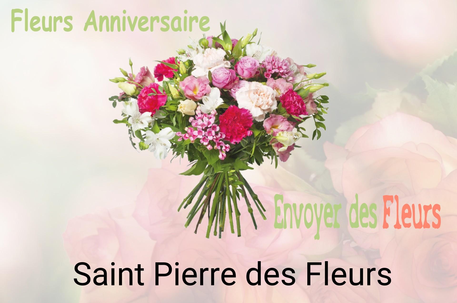 Bouquet de fleurs d’anniversaire livré à Saint-Pierre-des-Fleurs