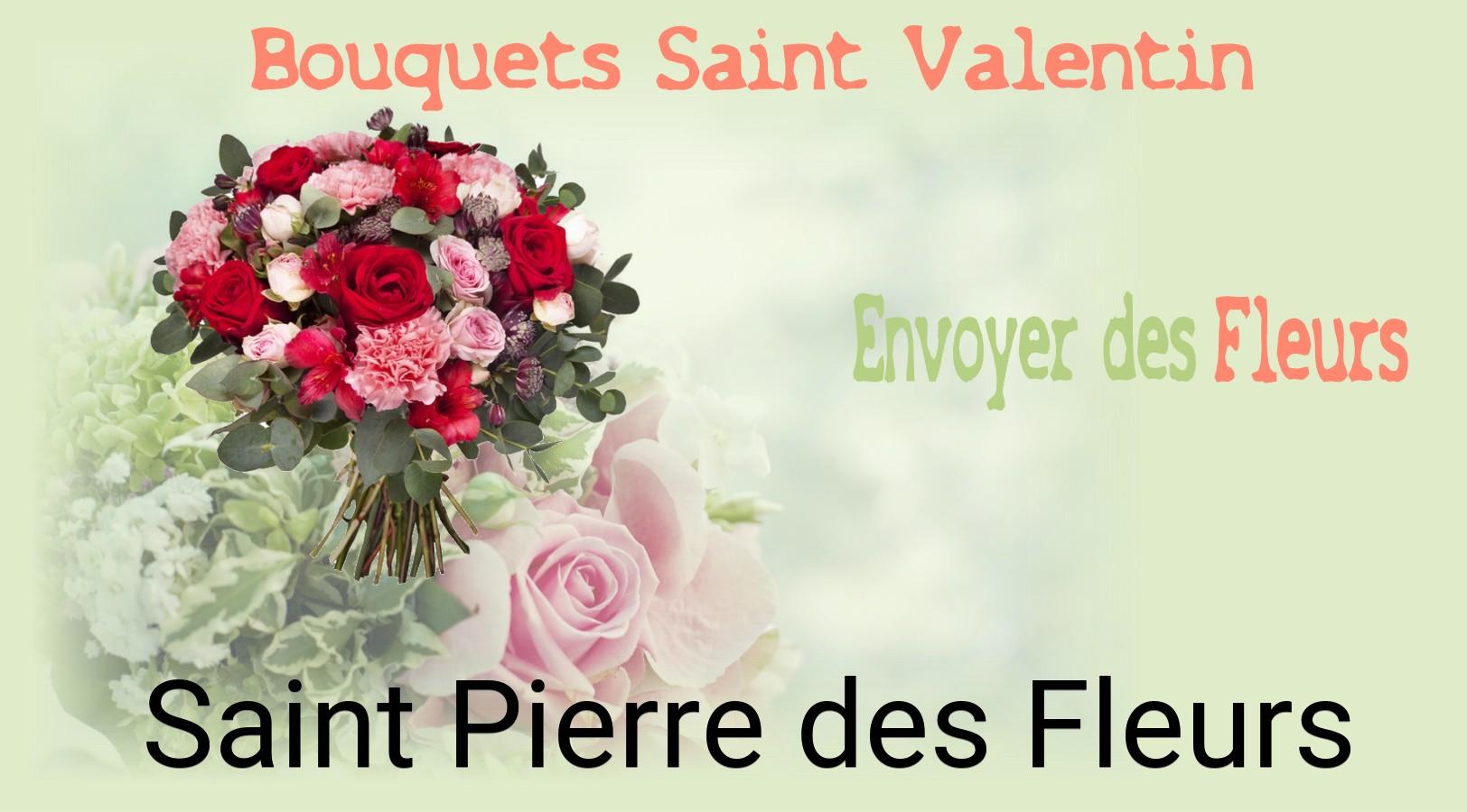 Roses de Saint-Valentin livrées à Saint-Pierre-des-Fleurs